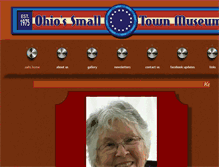 Tablet Screenshot of ohiosmalltownmuseum.org